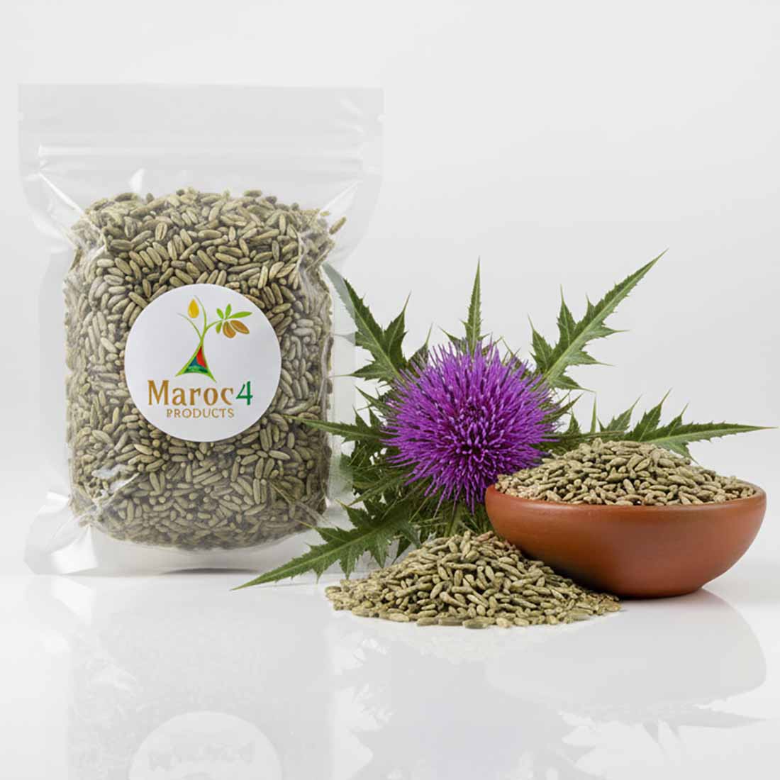 بذور شوكة الجمل - غير مطحونة